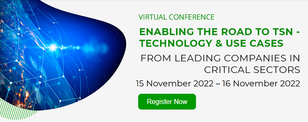 Virtual Conference for enabling the road to TSN - Technology & Use Cases banner