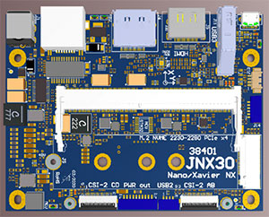 JNX30-PD (PoE-PD) carrier for Nvidia Xavier NX