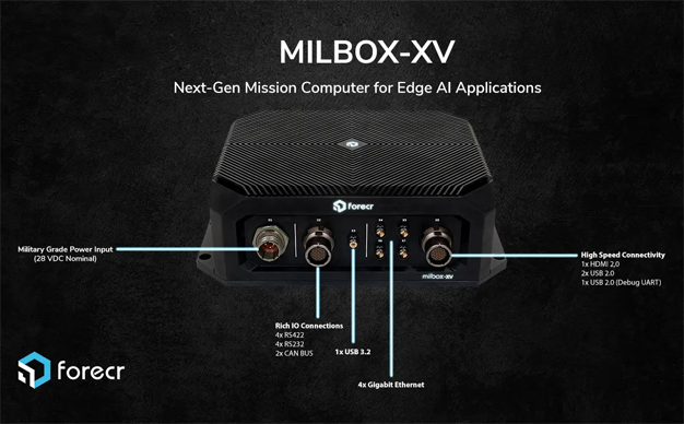 Jetson�  AGX Xavier� Rugged Fanless PC - MILBOX-XV